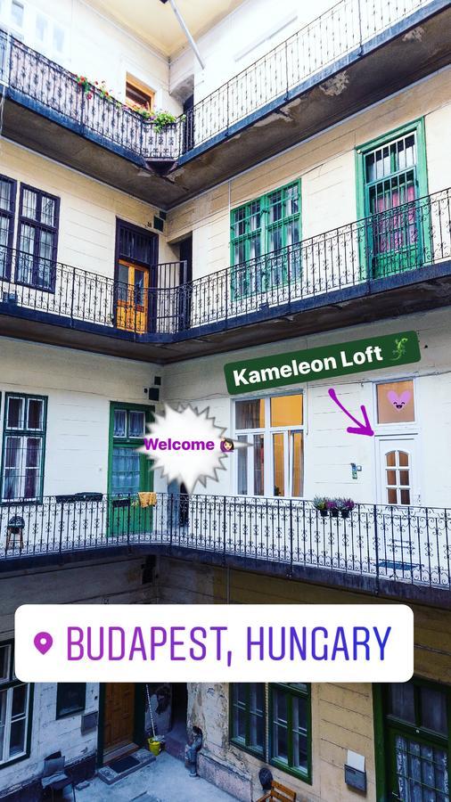 Kameleon Loft Apartment Budapest Exterior photo